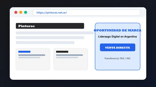 Modelo de aplicación comercial y proyectos digitales para pinturas.net.ar